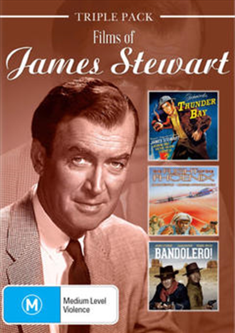 Buy James Stewart Movies Triple Pack on DVD Sanity