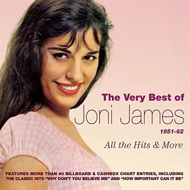 Very Best Of Joni James 1951-62: All Hits & More/Product Detail/Pop