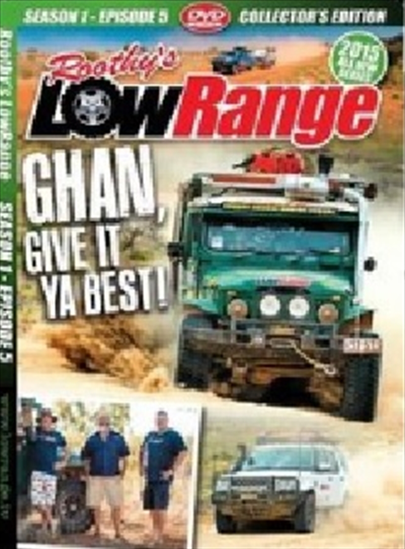 Lowrange: S1 E5: Ghan Give It/Product Detail/Sport