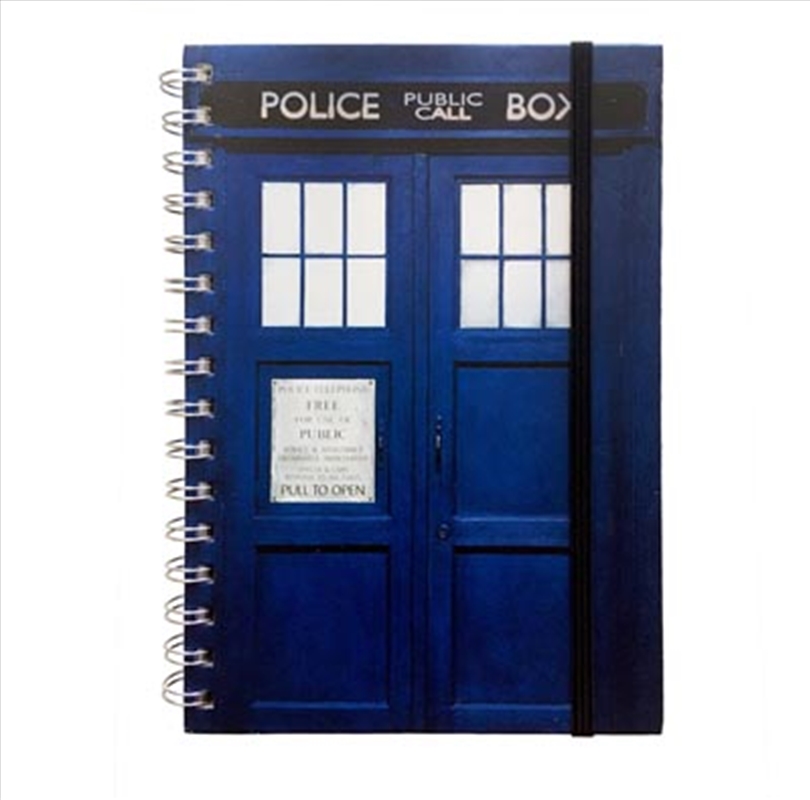 Doctor Who Logo A5 Notebook/Product Detail/Notebooks & Journals