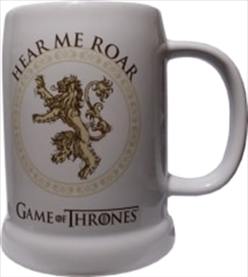 Game Of Thrones: Lannister Ceramic Stein/Product Detail/Beer