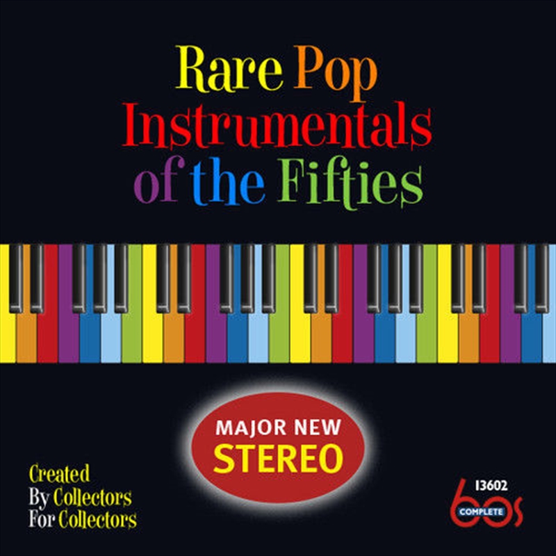 Rare Pop Instrumentals Of The Fifties/Product Detail/Various