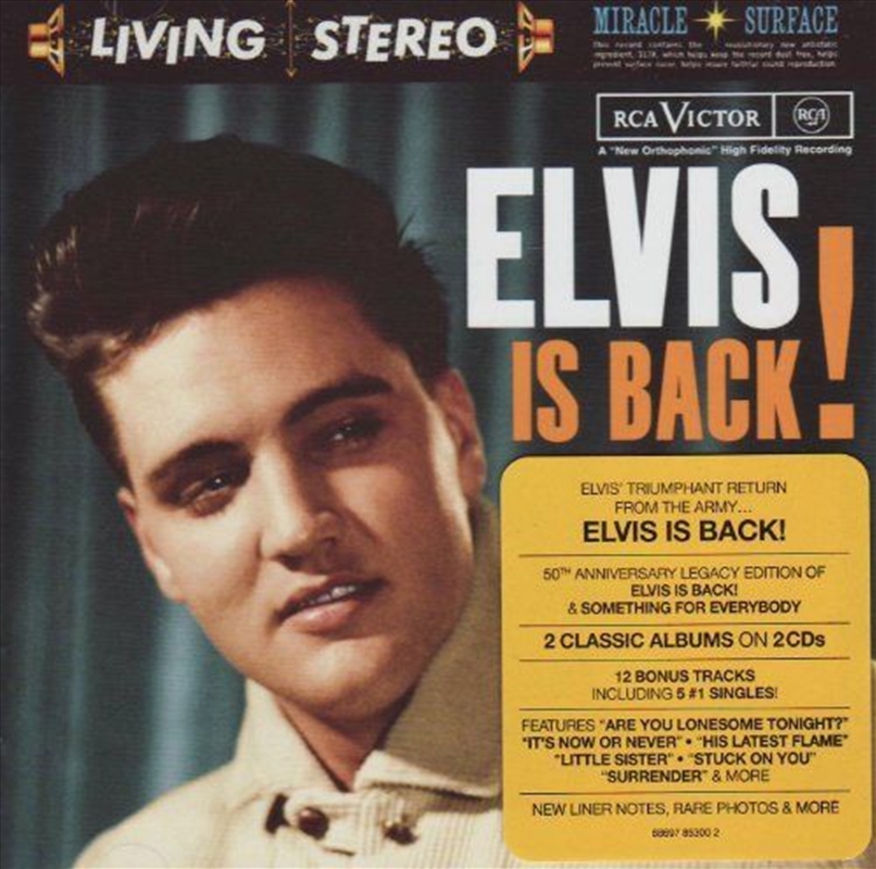 Elvis Is Back: Legacy Edition/Product Detail/Rock