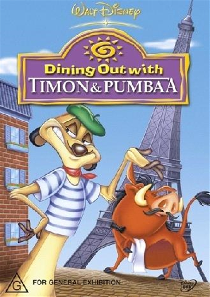 Dining Out With Timon And Pumbaa/Product Detail/Animated