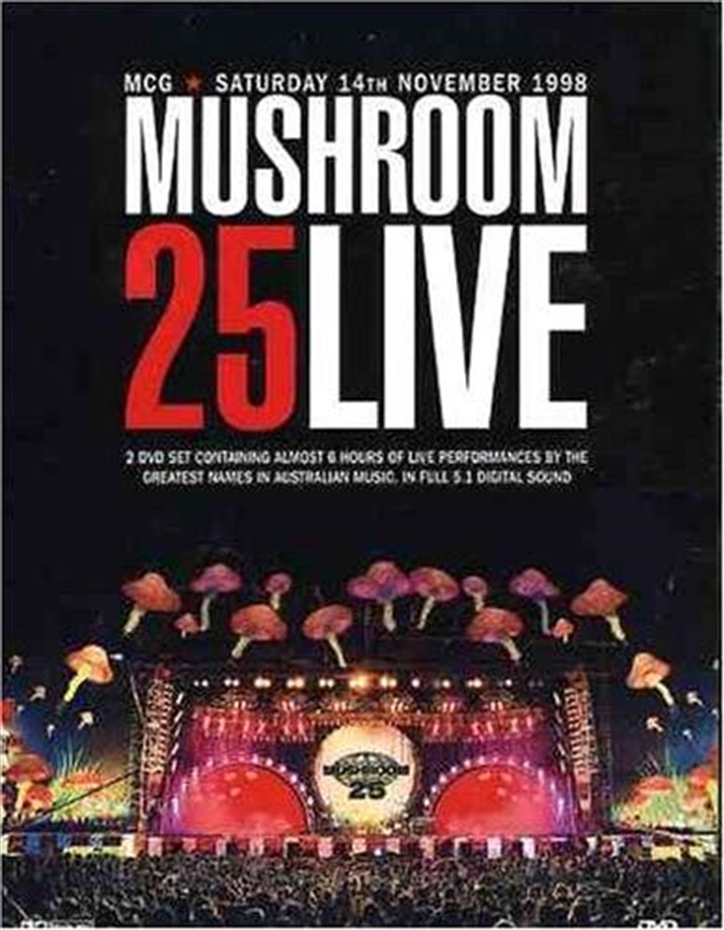 Mushroom 25 Live/Product Detail/Music CD Albums & Vinyl Records