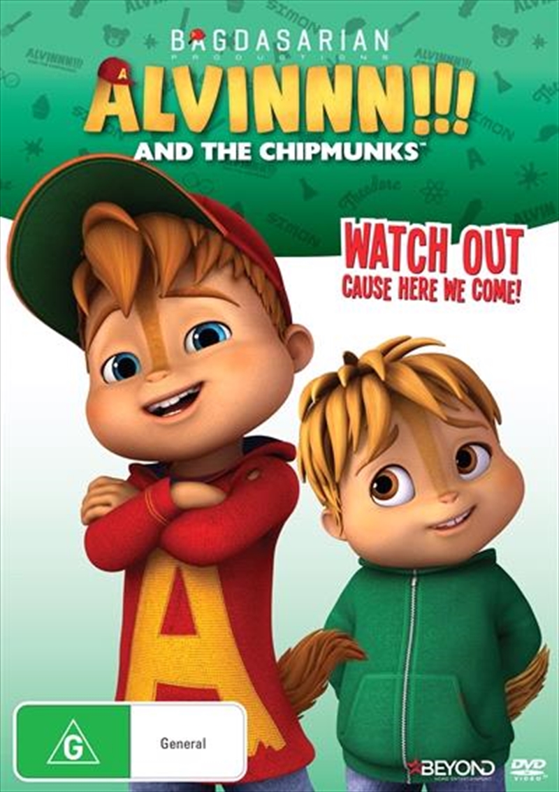Alvin and The Chipmunks - Watch Out Cause Here We Come!/Product Detail/Animated