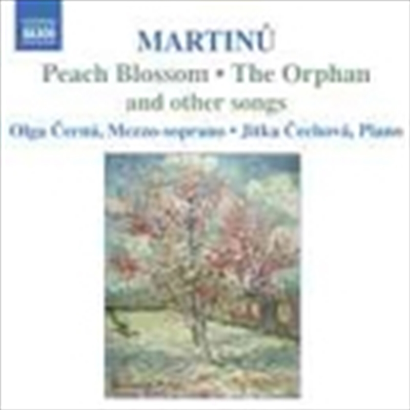 Martinu: Songs/Product Detail/Classical