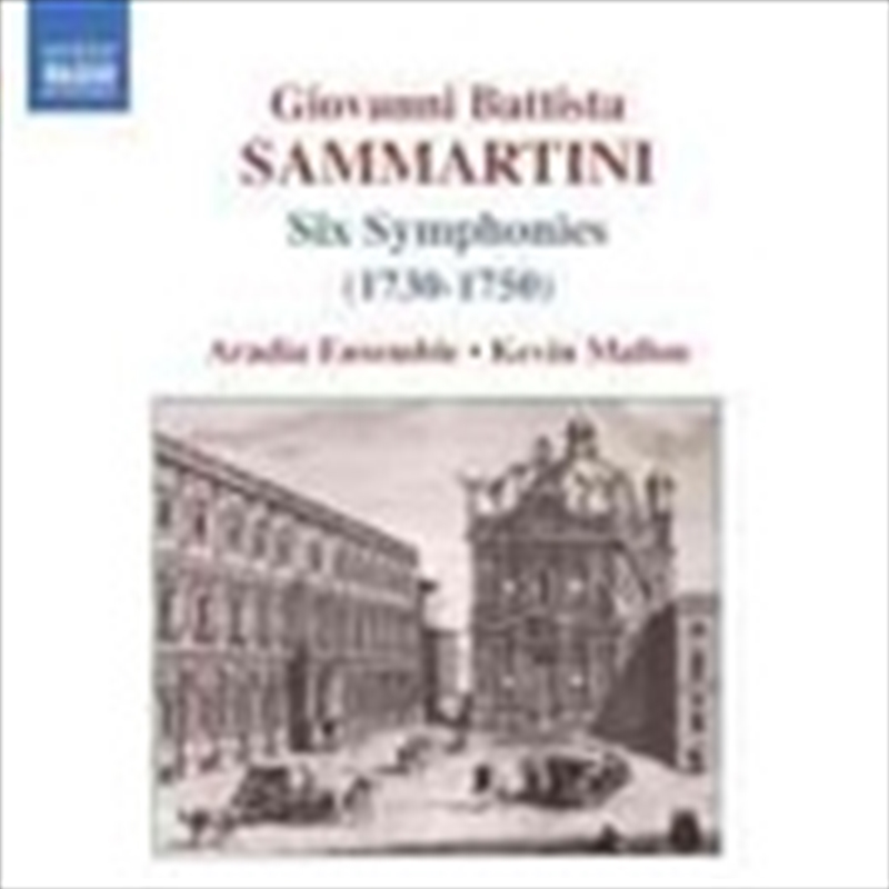 Sammartini: Symphonies/Product Detail/Classical