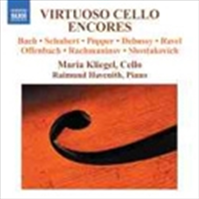 Virtuoso Cello Encores/Product Detail/Classical