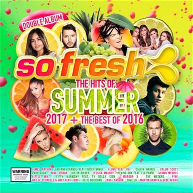So Fresh: The Hits Of Summer 2017 + The Best Of 2016 | CD