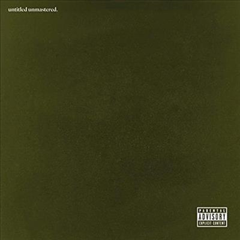 Untitled Unmastered/Product Detail/Rap