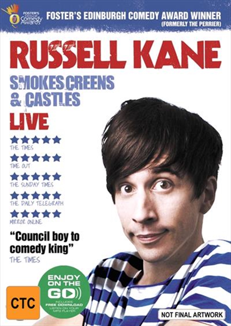 Russell Kane - Smokescreens and Castles - Live/Product Detail/Standup Comedy