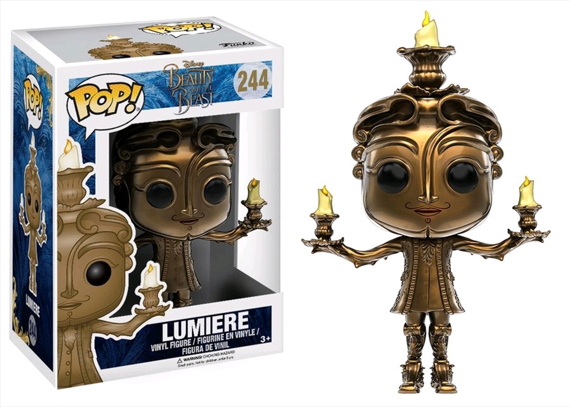 Beauty and the Beast (2017) - Lumiere Pop! Vinyl/Product Detail/Movies