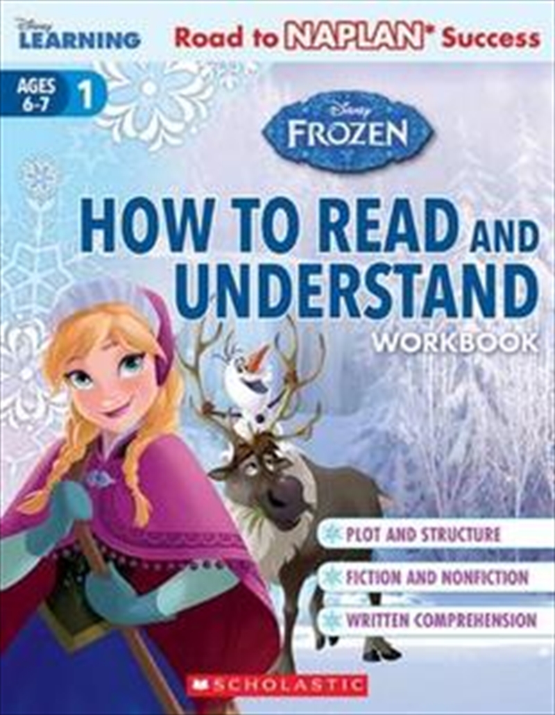 Disney Learning Workbook:  Frozen Level 1 How to Read and Understand/Product Detail/Children