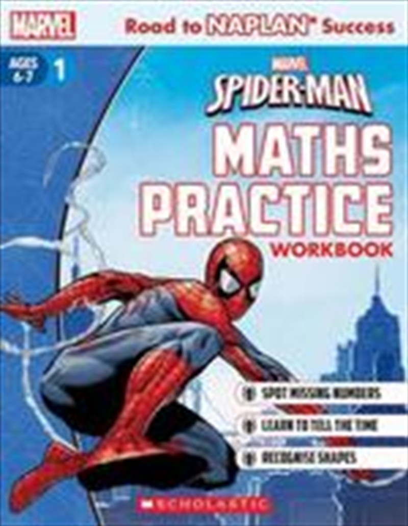Marvel Workbook: Spider-Man Level 1 Maths Practice/Product Detail/Children