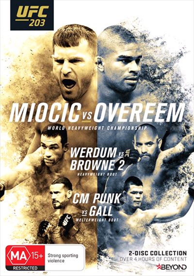 UFC #203 - Miocic Vs Overeem/Product Detail/Sport