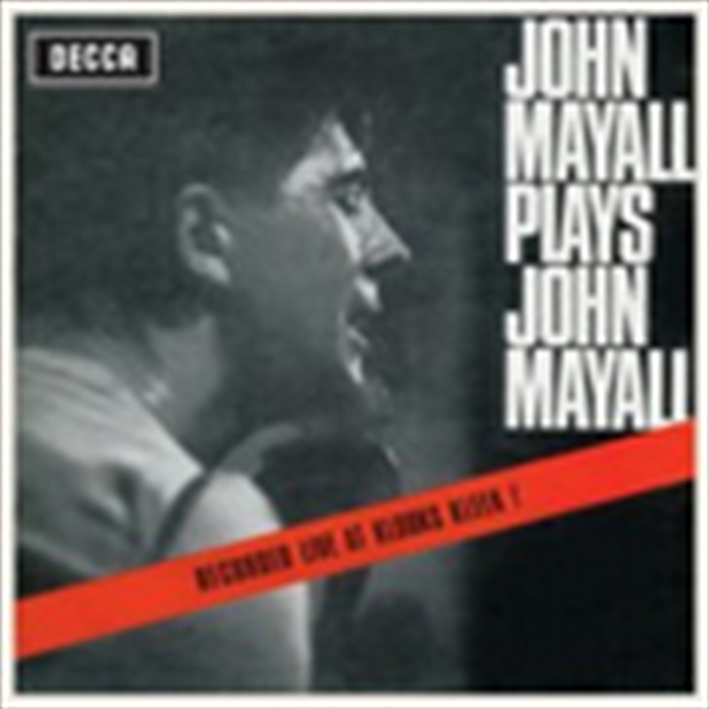 Plays John Mayall: Live At The Klocks Kleek/Product Detail/Blues