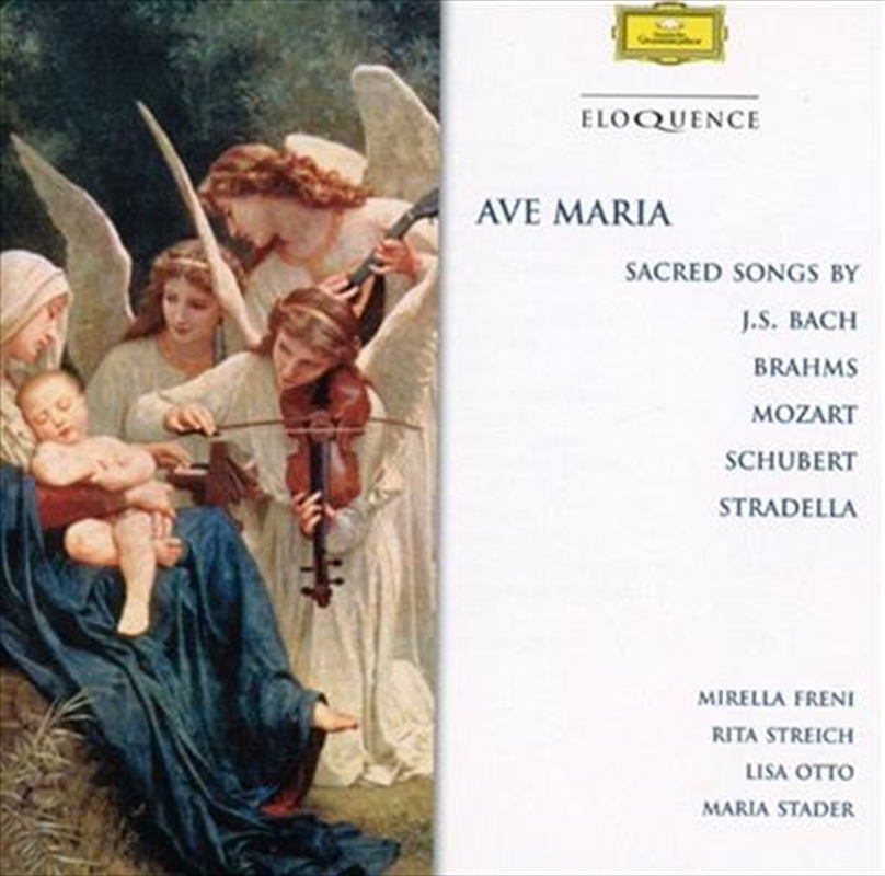 Ave Maria: Sacred Songs By JS Bach/Brahms/Mozart/Schubert/Stradella/Product Detail/Classical