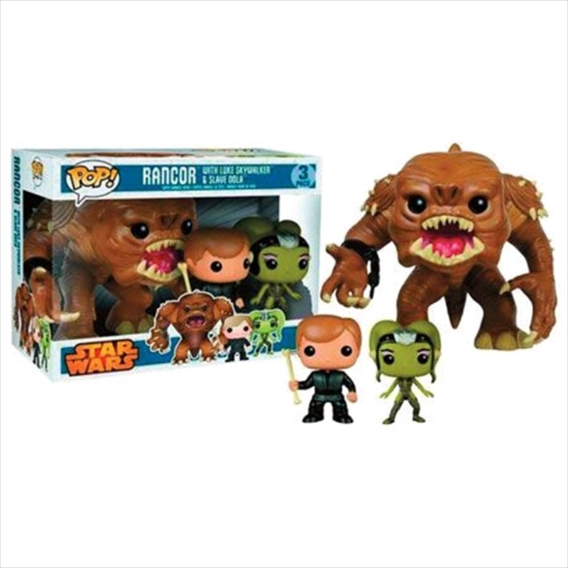 Rancor Luke And Slave 3-Pack/Product Detail/Movies