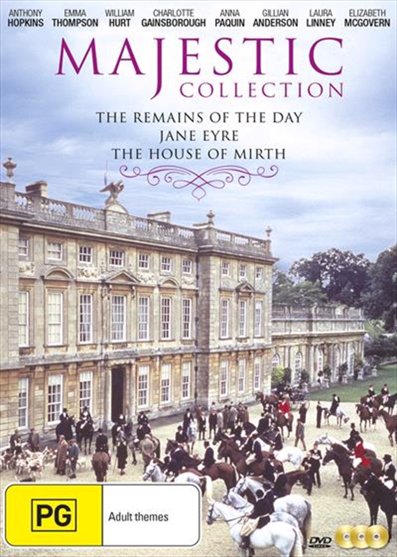 Majestic Collection - Remains Of The Day/ Jane Eyre / The House Of Mirth, The/Product Detail/Drama