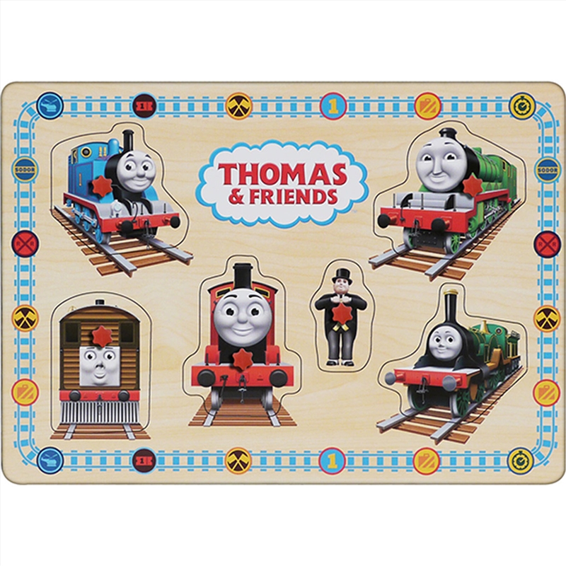 Thomas The Tank Pin Puzzle - Conductor/Product Detail/Film and TV