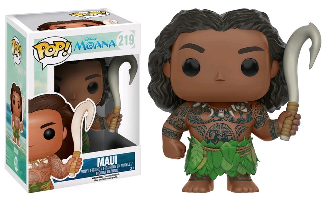 Moana - Maui with Weapon US Exclusive Pop! Vinyl/Product Detail/Movies