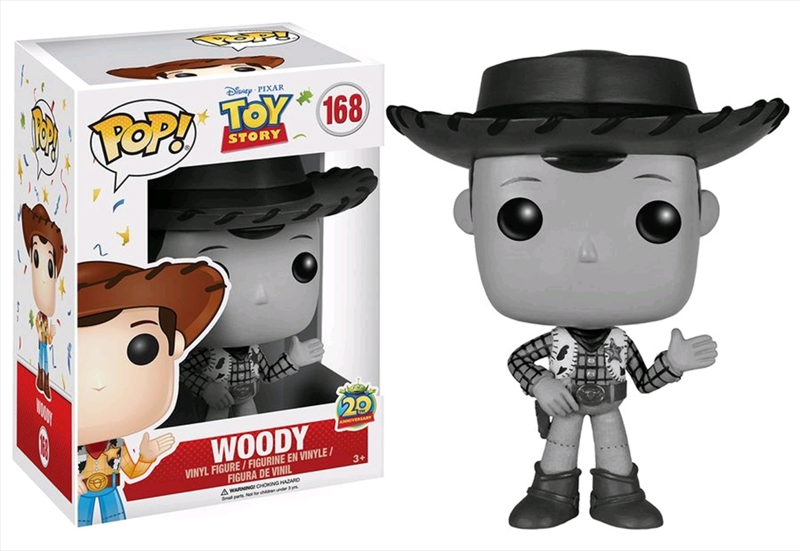 Toy Story - Woody's Round Up Black & White US Exclusive Pop! Vinyl/Product Detail/Movies