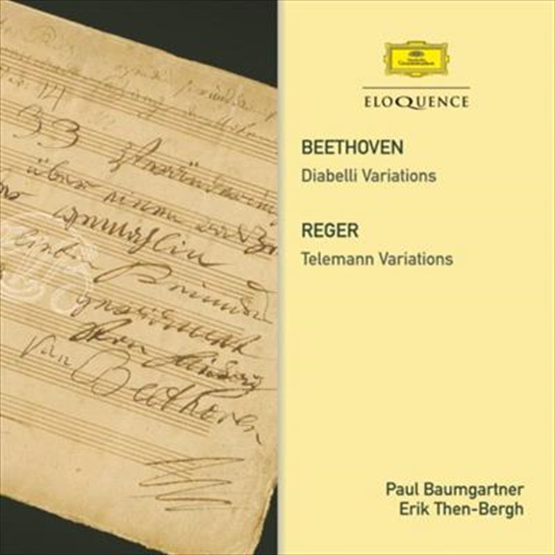 Beethoven: Diabelli Variations/ Reger: Teleman Variations/Product Detail/Classical