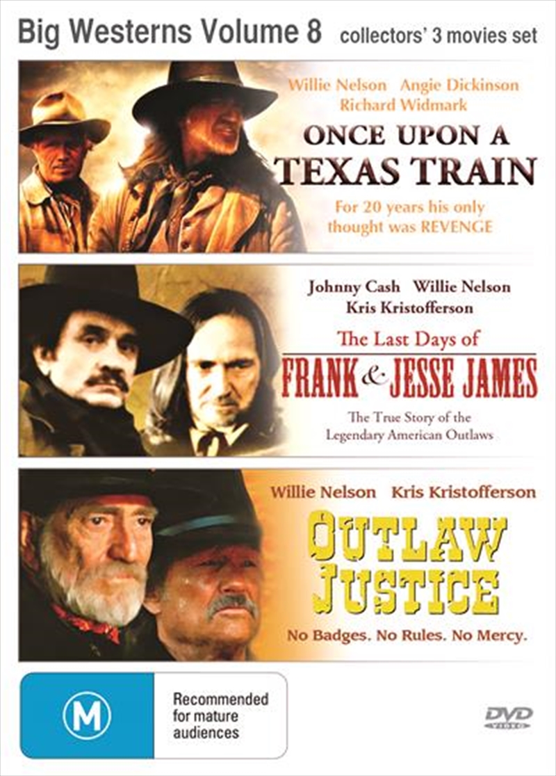 Big Westerns - Vol 8  Triple Pack - Once Upon A Texas Train, The Last Days Of Frank and Jesse James/Product Detail/Western