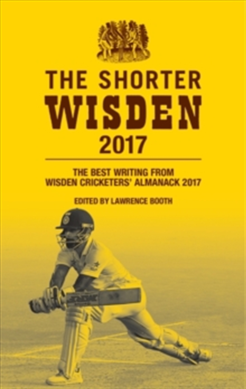 Wisden Cricketers' Almanack 2017/Product Detail/Reading