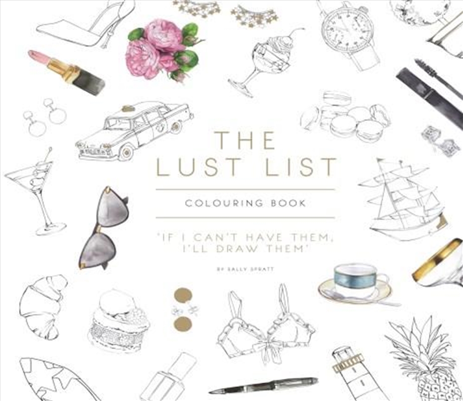 Lust List Colouring Book/Product Detail/Colouring