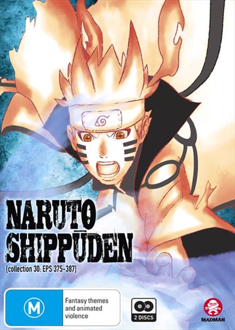 Naruto Shippuden - Collection 30 - Eps 375-387 | DVD