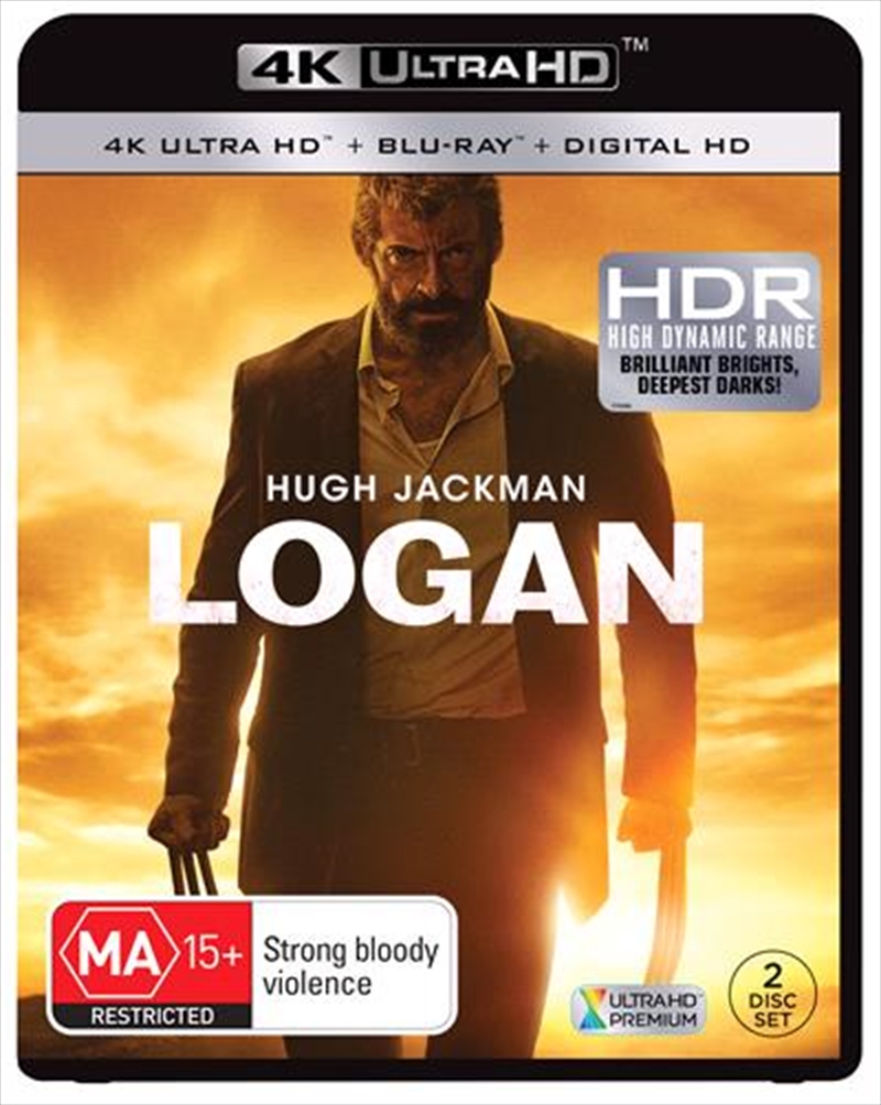 Logan  Blu-ray + UHD + UV/Product Detail/Action