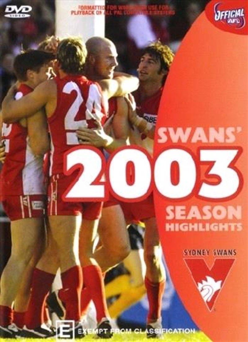Sydney Swans Season Highlights (AFL)/Product Detail/Movies