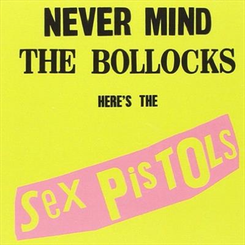 Never Mind The Bollocks Here's the Sex Pistols/Product Detail/Punk