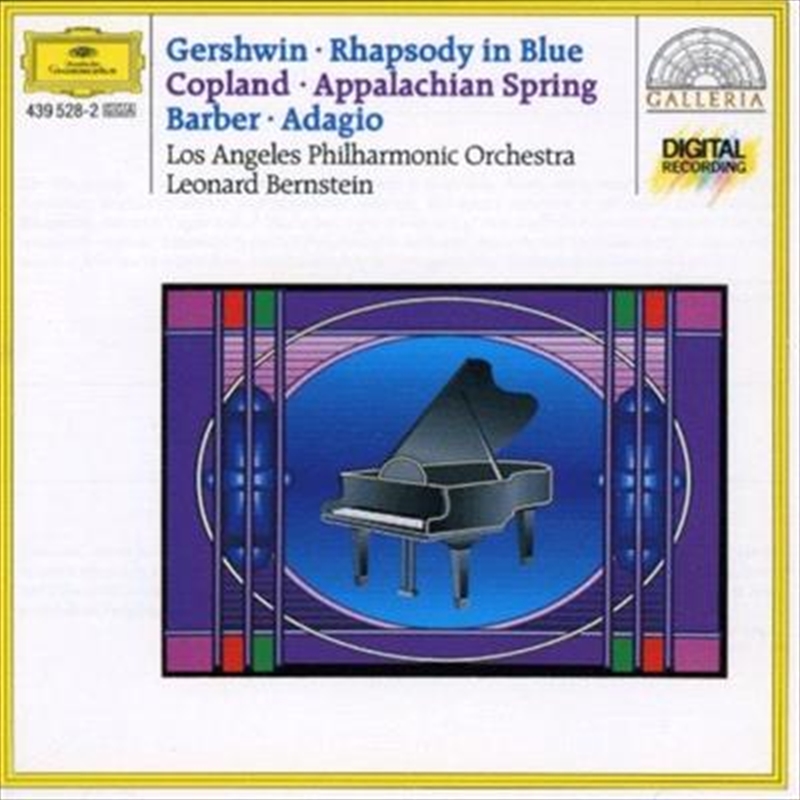 Gershwin Rhapsody In Blue/Copland Appalachian in Spring/Product Detail/Classical