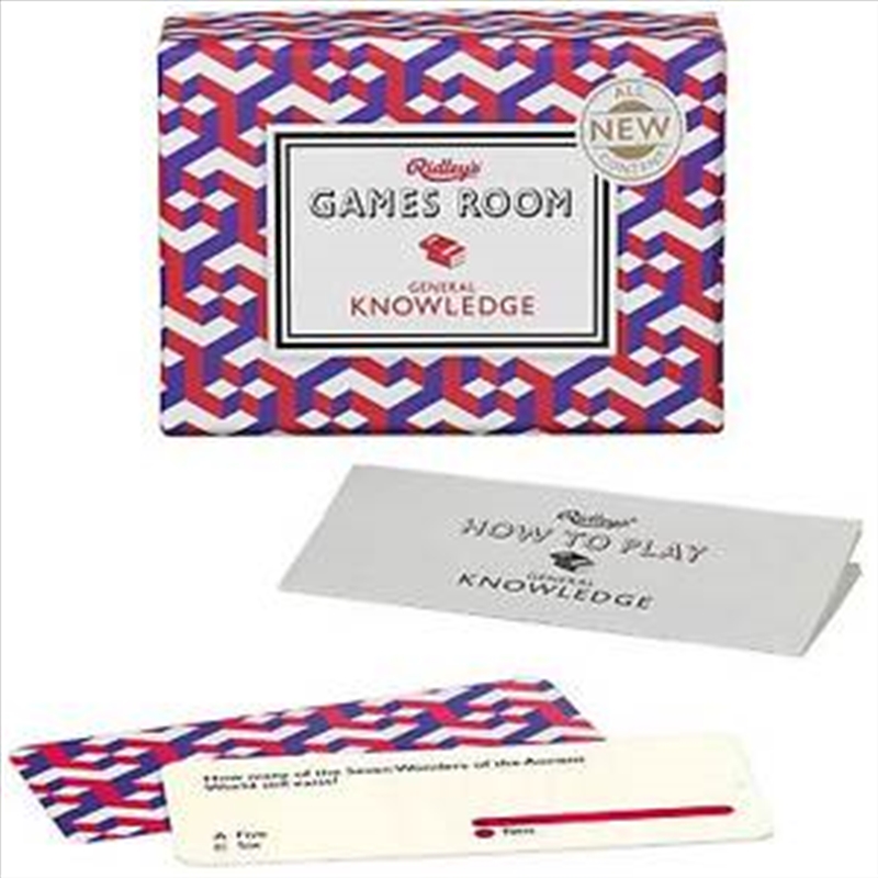 General Knowledge Quiz/Product Detail/Card Games