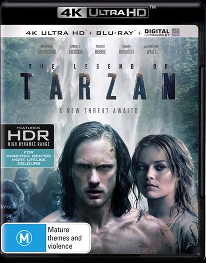 Legend Of Tarzan  Blu-ray + UHD + UV, The/Product Detail/Action