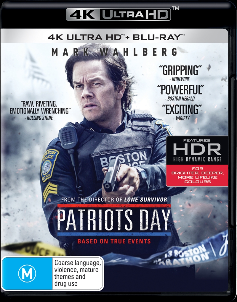 Patriots Day  Blu-ray + UHD/Product Detail/Drama