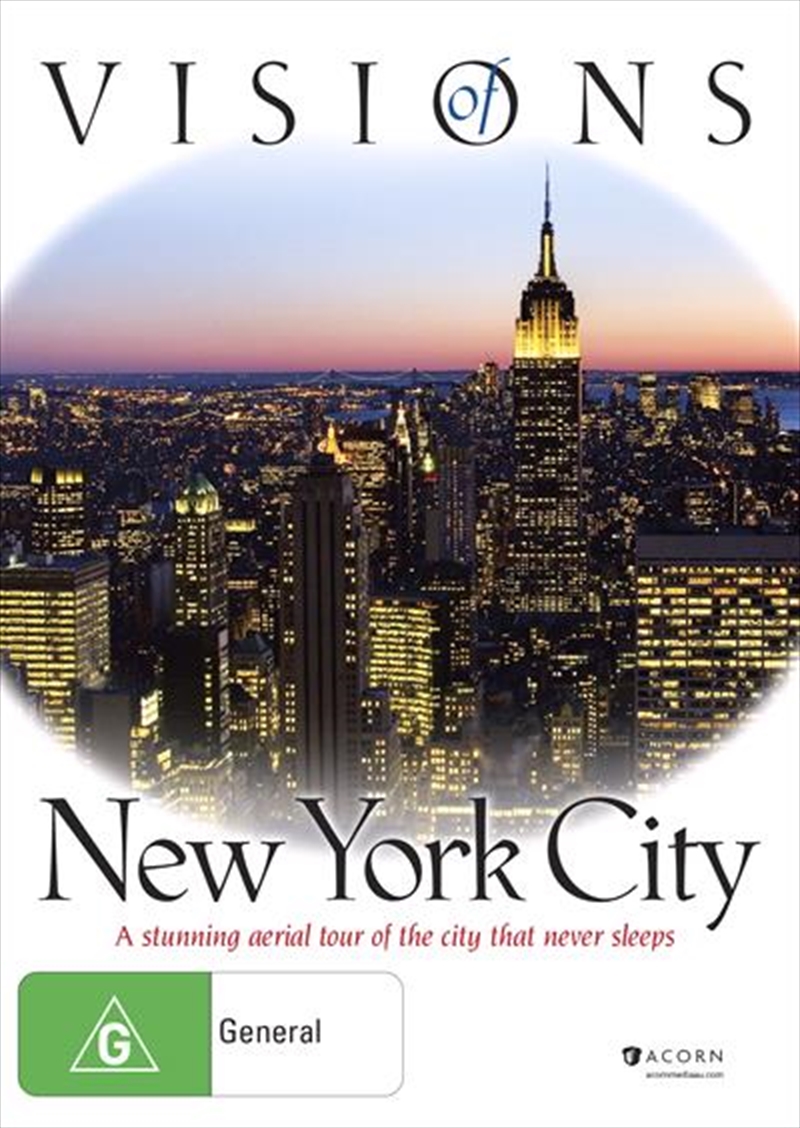 Visions Of New York City | DVD