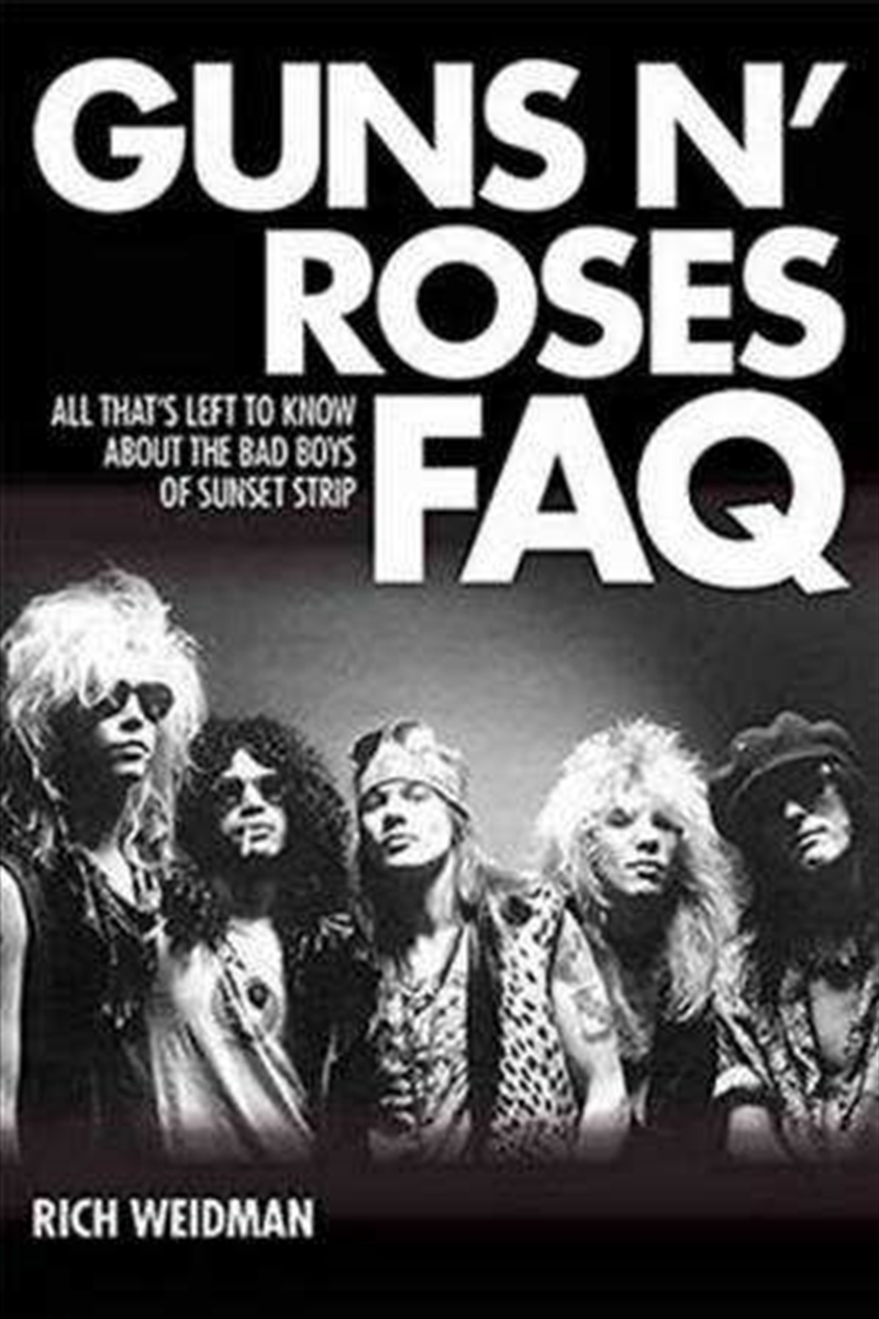 Guns 'n' Roses FAQ/Product Detail/Arts & Entertainment