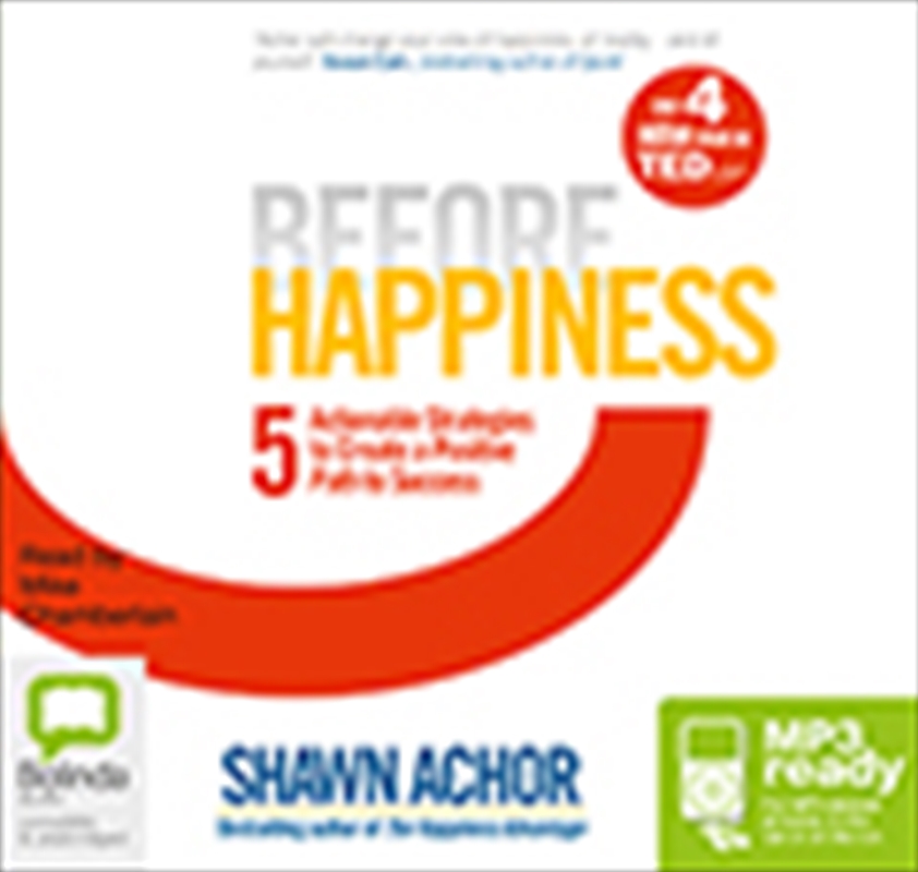 Before Happiness/Product Detail/Audio Books
