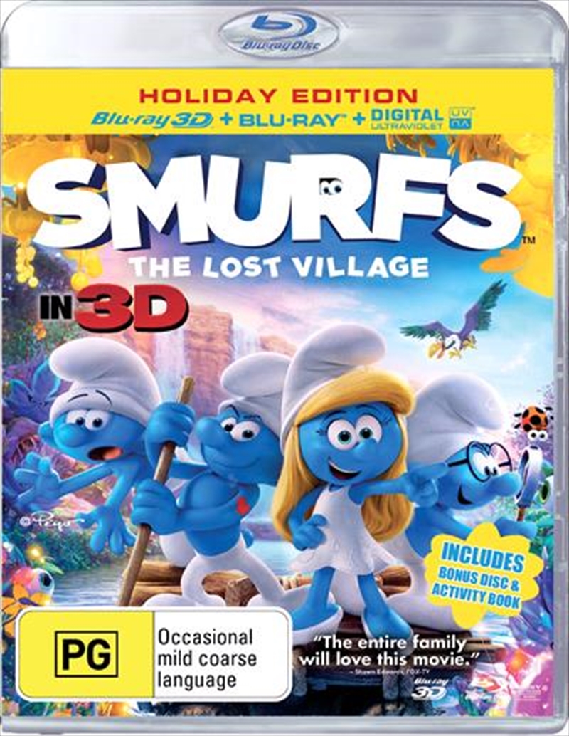 Smurfs: The Lost Village (Bonus Disc + Activity Book)/Product Detail/Animated