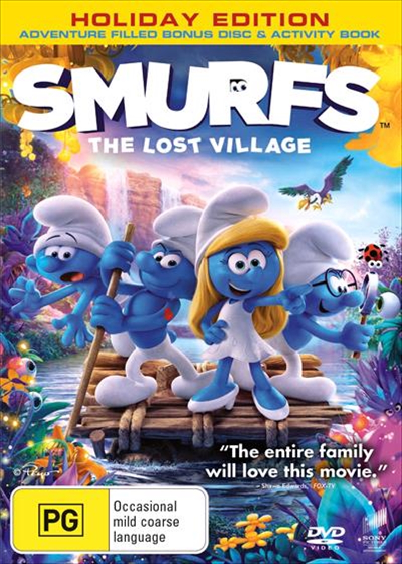 Smurfs - The Lost Village  UV - Bonus Disc + Activity Book/Product Detail/Animated
