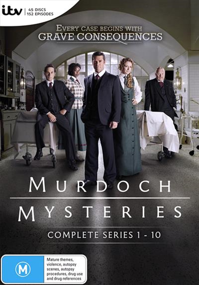 Murdoch Mysteries - Series 1-10  Boxset/Product Detail/Drama