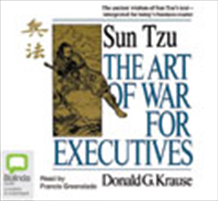 Buy Art Of War For Executives by Donald G Krause, Audio Books Sanity