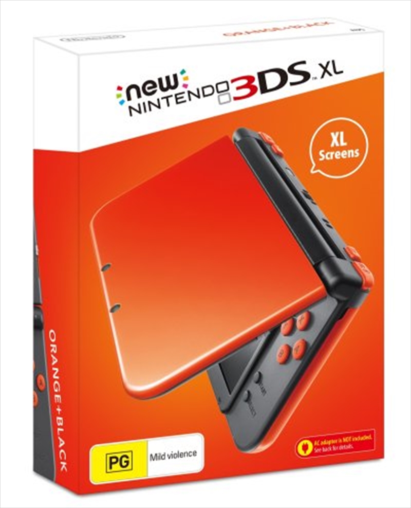 Buy Nintendo New 3DS XL Console Orange and Black Sanity