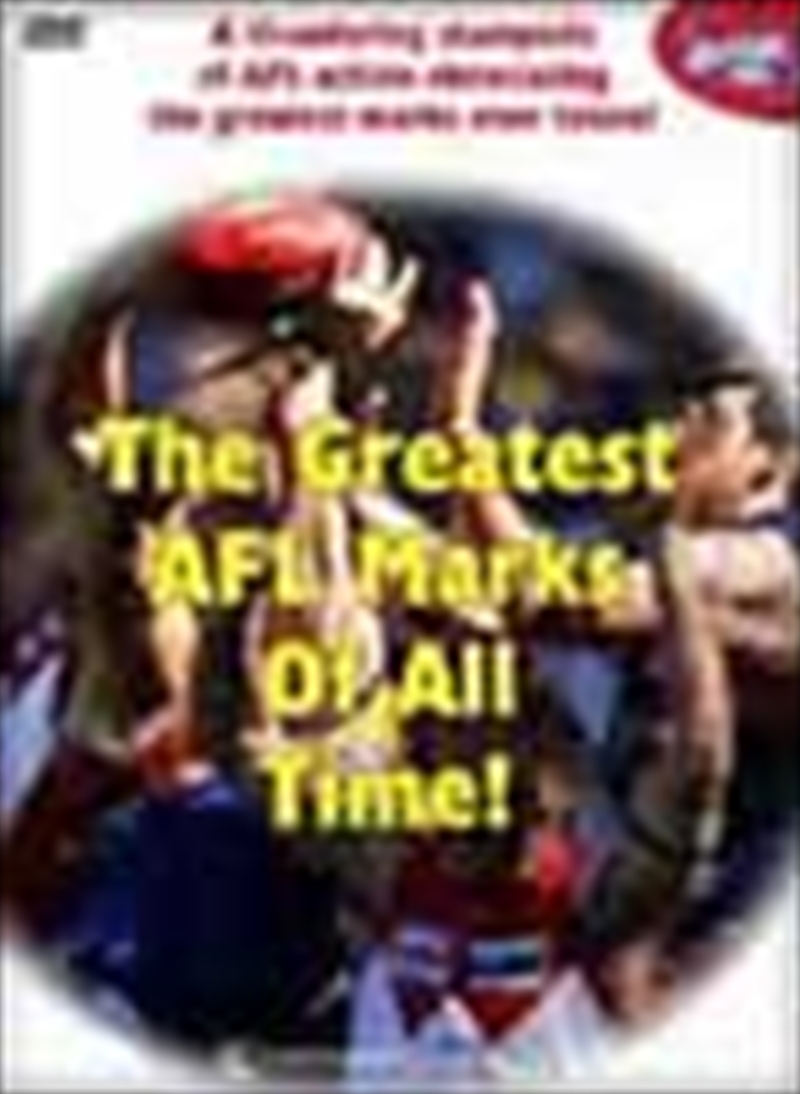 The Greatest AFL Marks Of All Time/Product Detail/Sport