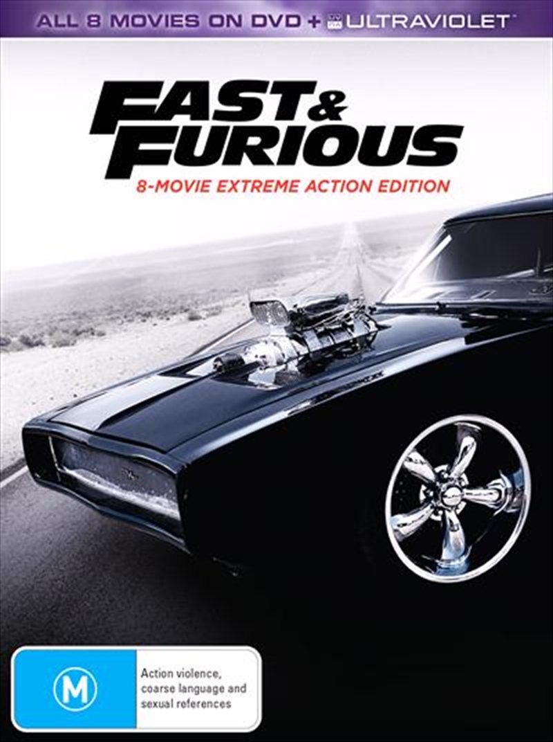 Fast and Furious  UV - 8 Movie Franchise - DigiPack/Product Detail/Action