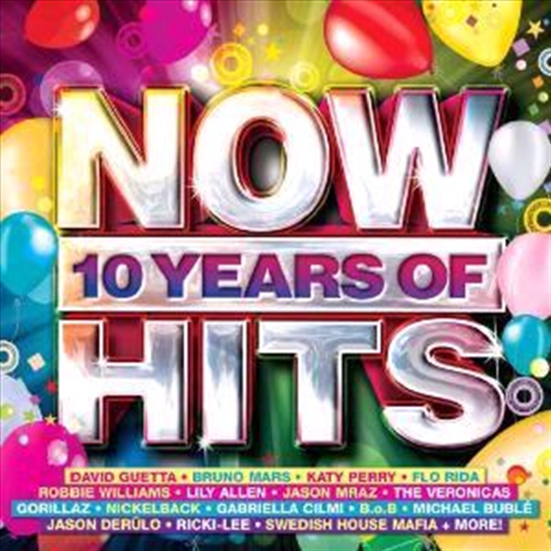 Now-10 Years Of Hits/Product Detail/Various